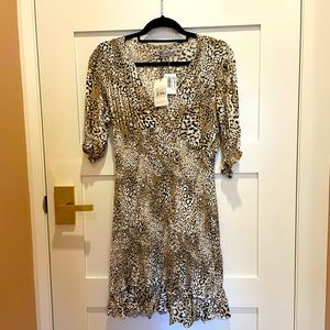 Faithfull the Brand Margherita Dress Animal Print